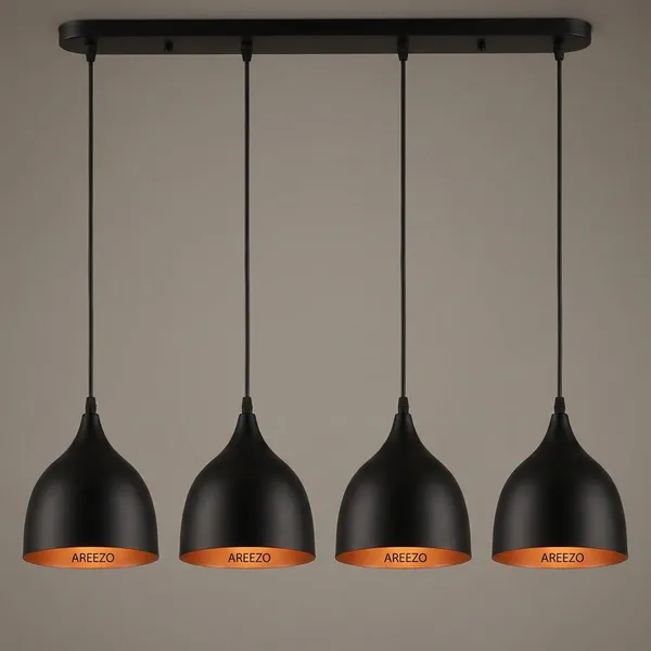 Black_Metal_And_Glass_Led_Chandelier_For_Home_And_Kitchen