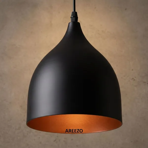 Black_Metal_And_Glass_Led_Chandelier_For_Home_And_Kitchen