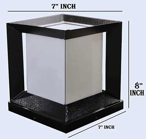 Black_And_White_Metal_And_Glass_Gate_Pillar_Light_For_Home_And_Kitchen