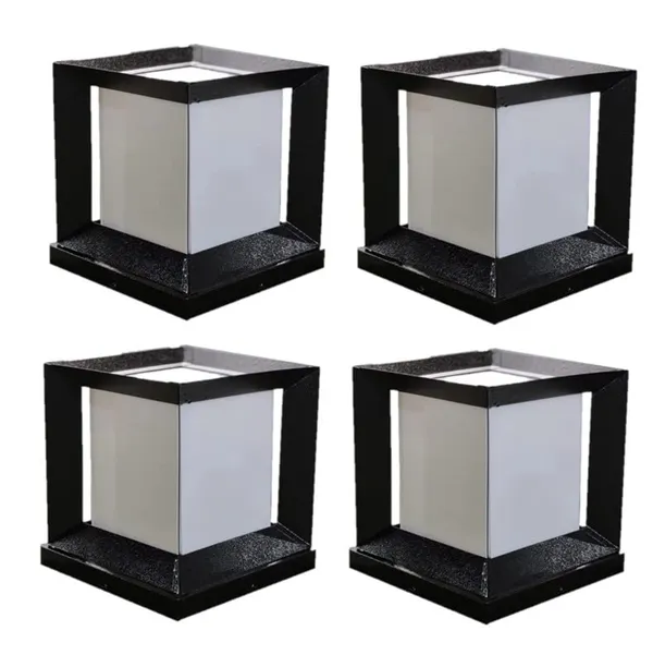 Black_And_White_Metal_And_Glass_Gate_Pillar_Light_For_Home_And_Kitchen