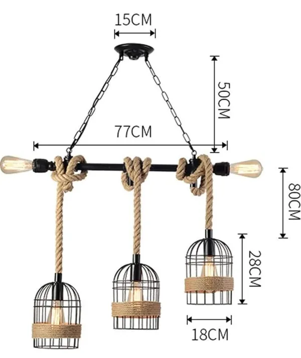 Black_Metal_And_Glass_Hanging_Pendant_Light_For_Home_And_Kitchen