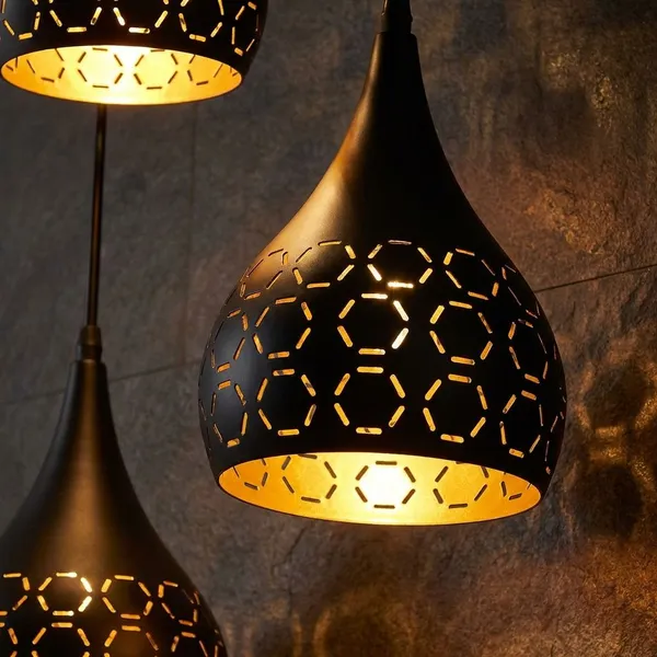 Black_Metal_And_Glass_Led_Chandelier_For_Home_And_Kitchen