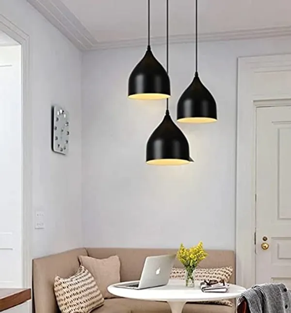 Black_Metal_And_Glass_Chandelier_For_Home_And_Kitchen