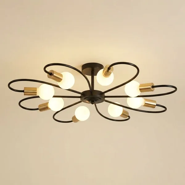 Black_Metal_And_Glass_Led_Wall_Light_For_Home_And_Kitchen