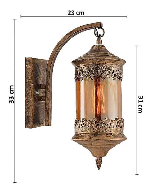 Antique_Copper_Metal_And_Glass_Wall_Light_For_Home_And_Kitchen