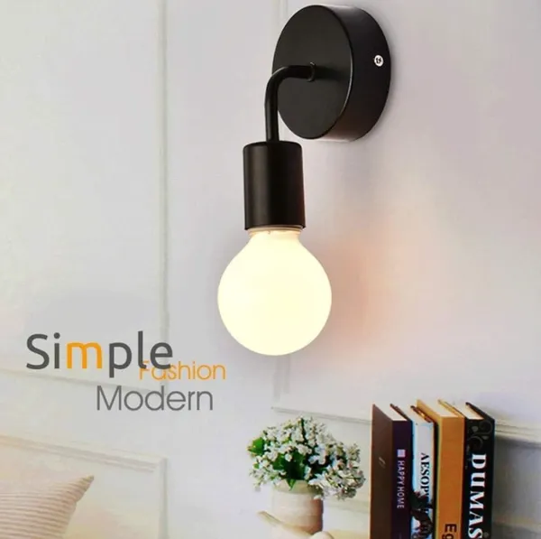 Black_Metal_And_Glass_Wall_Light_For_Home_And_Kitchen