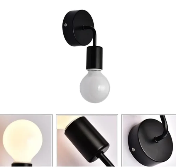 Black_Metal_And_Glass_Wall_Light_For_Home_And_Kitchen