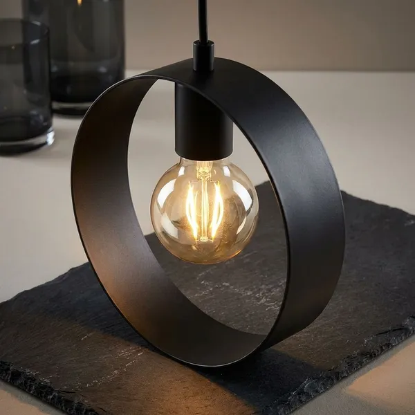 Black_Metal_And_Glass_Hanging_Pendant_Light_For_Home_And_Kitchen