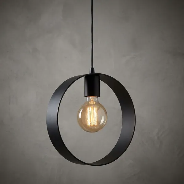 Black_Metal_And_Glass_Hanging_Pendant_Light_For_Home_And_Kitchen