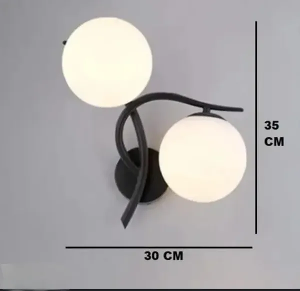 Black_Metal_And_Glass_Wall_Light_For_Home_And_Kitchen
