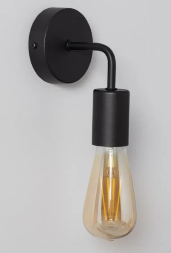 Black_Metal_And_Glass_Wall_Light_For_Home_And_Kitchen