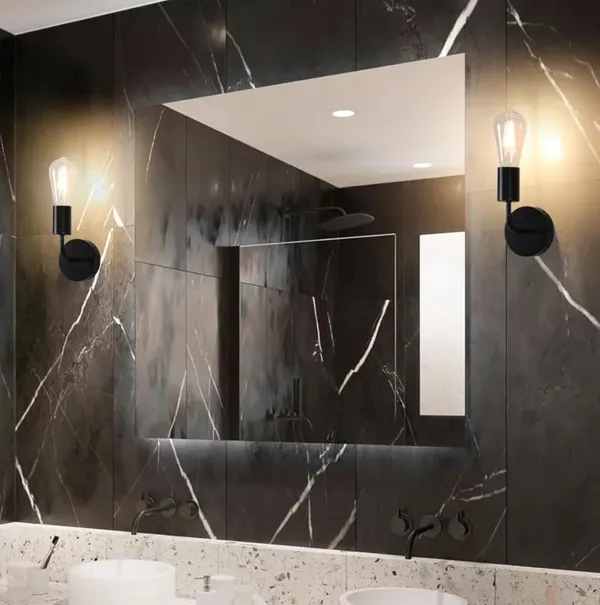 Black_Metal_And_Glass_Wall_Light_For_Home_And_Kitchen