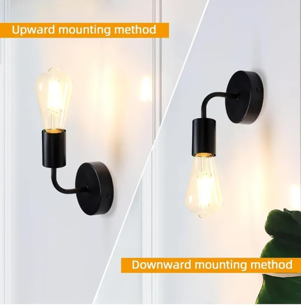 Black_Metal_And_Glass_Wall_Light_For_Home_And_Kitchen