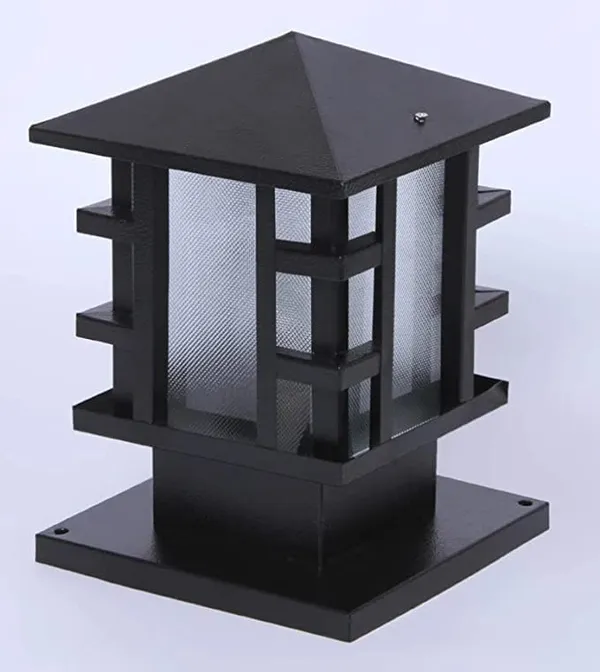 Black_Metal_And_Glass_Gate_Pillar_Light_For_Home_And_Kitchen
