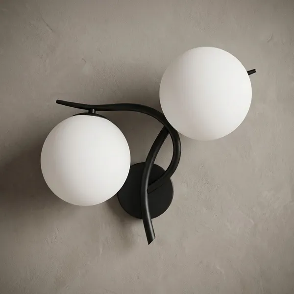 Black_Metal_And_Glass_Wall_Light_For_Home_And_Kitchen