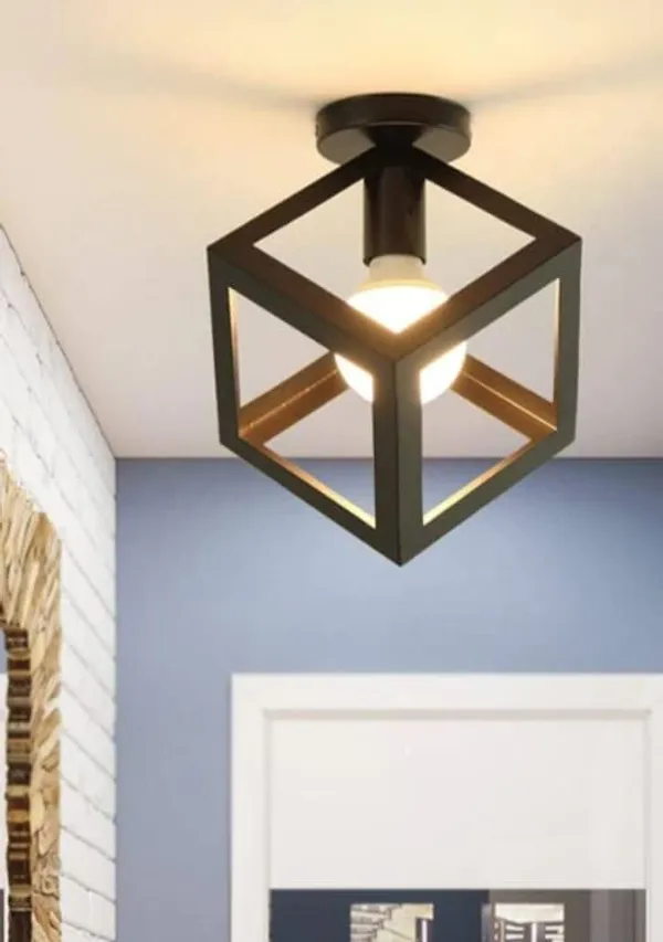 Black_Metal_And_Glass_Hanging_Pendant_Light_For_Home_And_Kitchen
