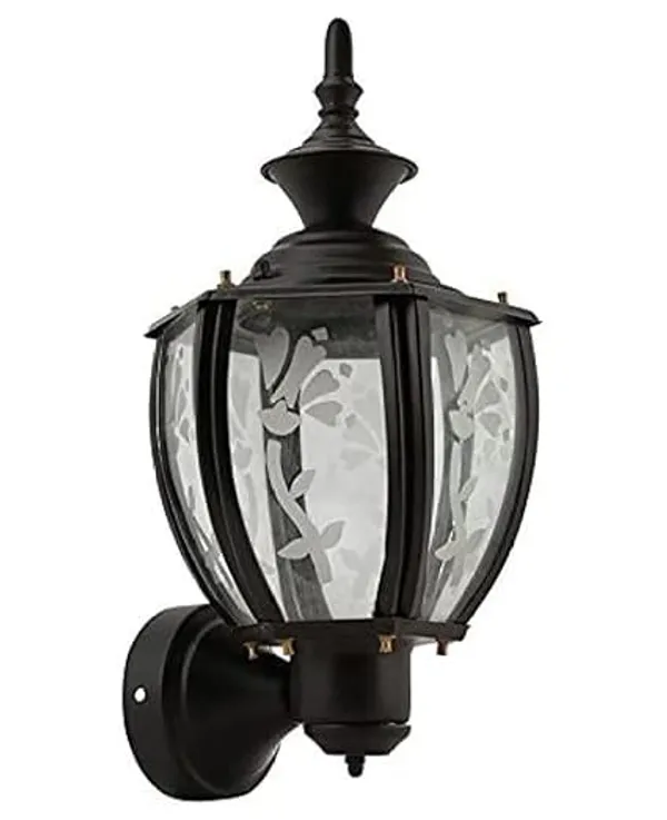 Black_Metal_And_Glass_Wall_Light_For_Home_And_Kitchen