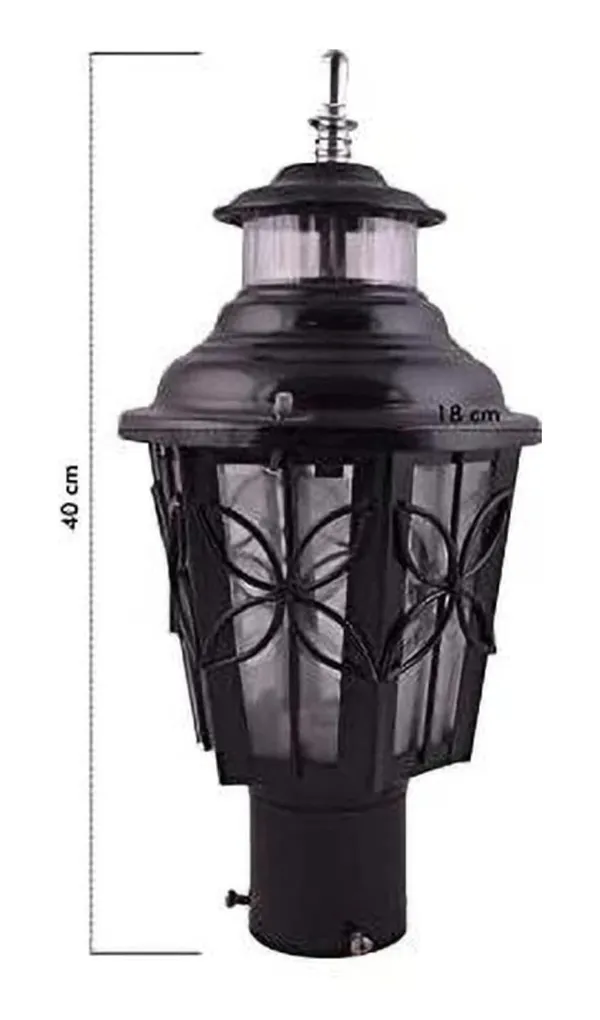 Black_Metal_And_Glass_Gate_Pillar_Light_For_Home_And_Kitchen