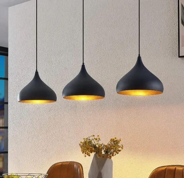 Black_Metal_And_Glass_Hanging_Pendant_Light_For_Home_And_Kitchen