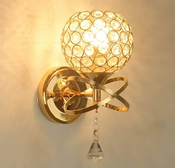 Gold_Metal_And_Glass_Led_Wall_Light_For_Home_And_Kitchen