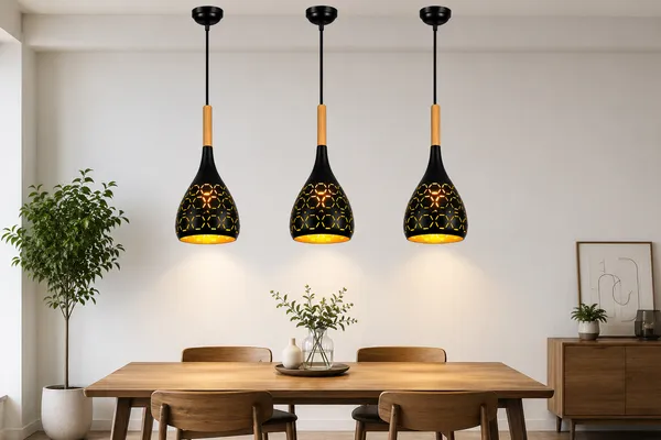 LEGEEN_Aluminum_Hanging_Lights_for_Dining_Table,_Pendant_Lamps_for_Kitchen_Island,_Bedroom_Hanging_Lamps_and_Living_Room_Lights_(Black_Pack_of_3)
