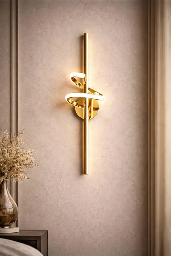 LEGEEN_Warm_Light_Modern_Design_Wall_Lights_for_Living_Room,_Wall_Lamps_for_Bedroom,_Home_Decoration,_Bedside_Wall_Lamp_and_Hotels_&_Restaurants_Lamps_(Warm)