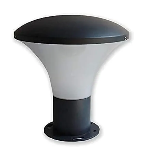 Grey_Metal_And_Glass_Gate_Pillar_Light_For_Home_And_Kitchen