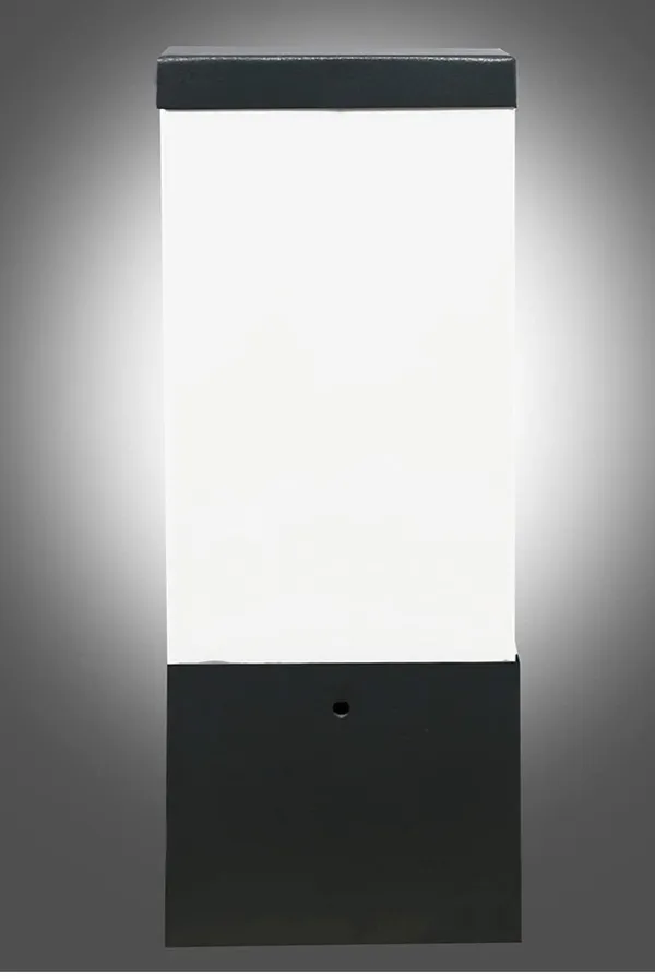 Black_Metal_And_Glass_Garden_Bollard_Light_For_Home_And_Kitchen