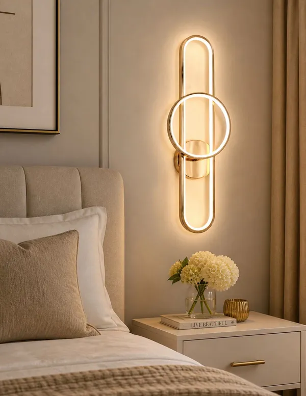 Modern_Gold_LED_Wall_Light_for_Living_Room,_Bedroom_&_Hallway_–_Luxury_Ring_Design_Decorative_Indoor_Wall_Lamp,_Warm_White_Designer_Sconce_Light_Fixture