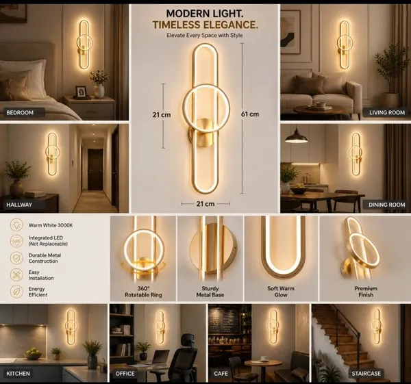 Modern_Gold_LED_Wall_Light_for_Living_Room,_Bedroom_&_Hallway_–_Luxury_Ring_Design_Decorative_Indoor_Wall_Lamp,_Warm_White_Designer_Sconce_Light_Fixture