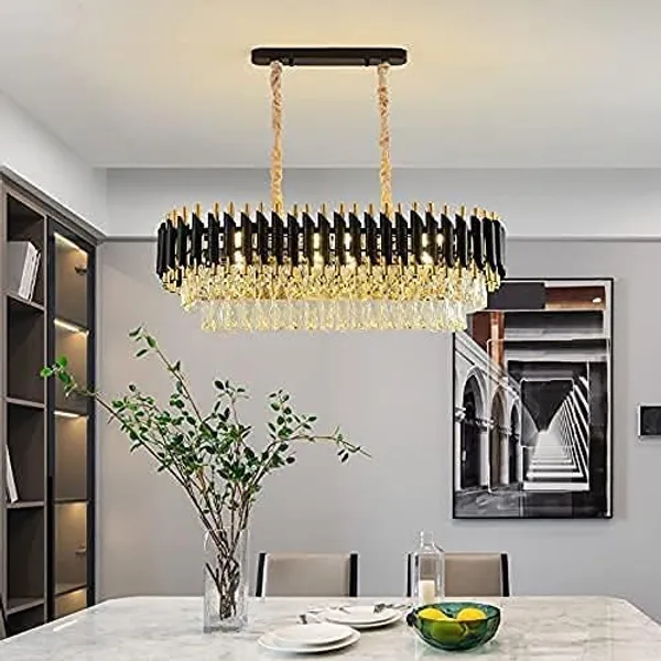 Black_And_Gold_Metal_And_Glass_Chandelier_Pendant_Light_For_Home_And_Kitchen