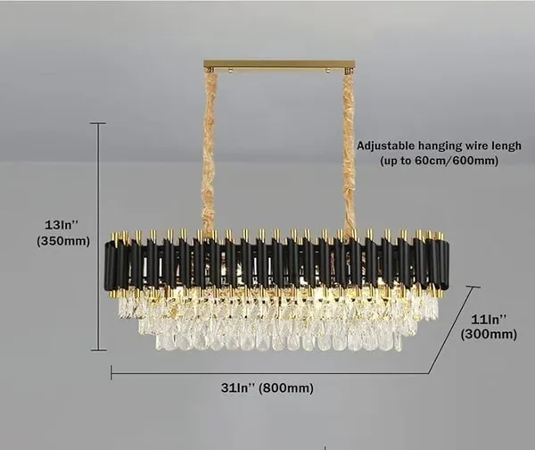 Black_And_Gold_Metal_And_Glass_Chandelier_Pendant_Light_For_Home_And_Kitchen