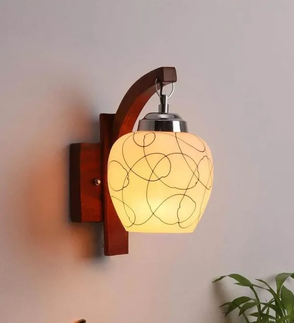 Beige_Metal_And_Glass_Wall_Light_For_Home_And_Kitchen