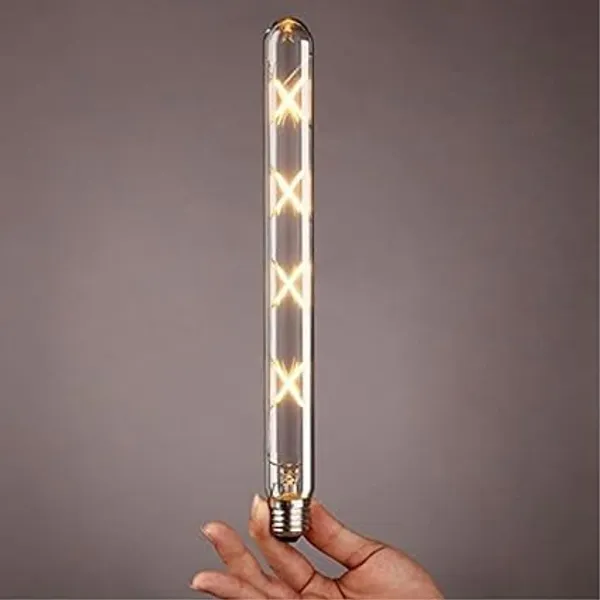 Amber_Metal_And_Glass_Led_Bulb_For_Home_And_Kitchen
