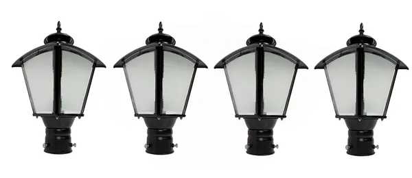 Black_Metal_And_Glass_Outdoor_Gate_Light_For_Home_And_Kitchen