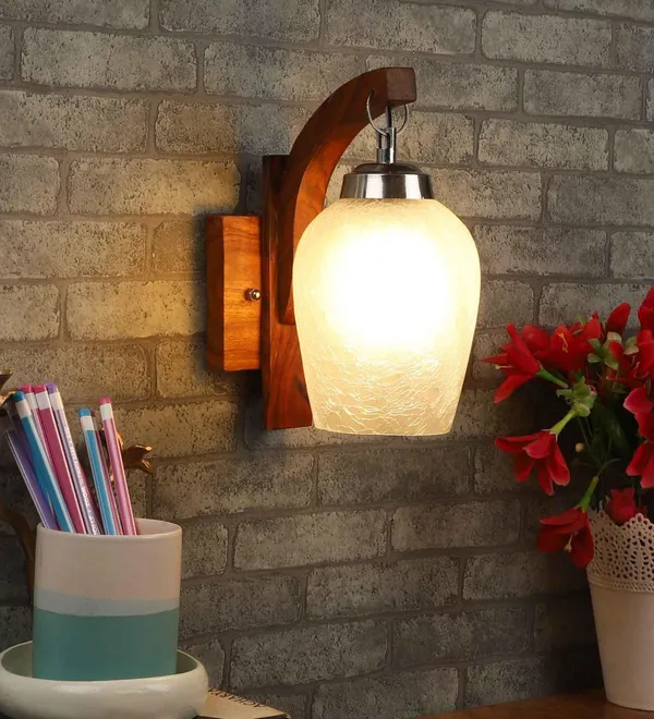 Beige_Metal_And_Glass_Wall_Light_For_Home_And_Kitchen