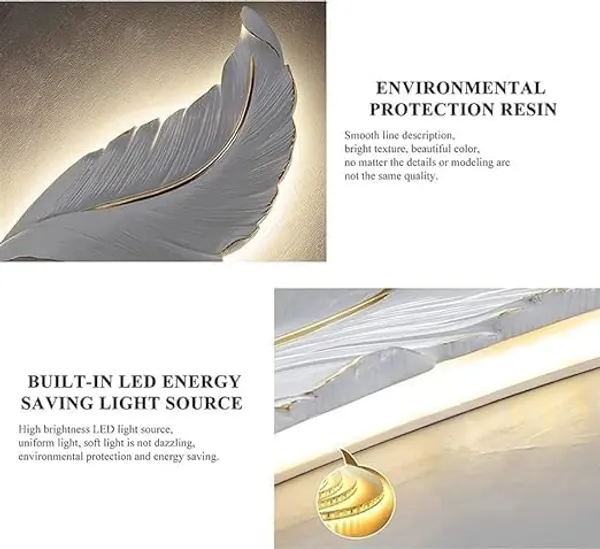 White_Metal_And_Glass_Led_Wall_Light_For_Home_And_Kitchen