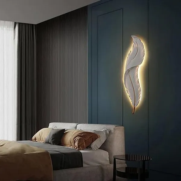 White_Metal_And_Glass_Led_Wall_Light_For_Home_And_Kitchen