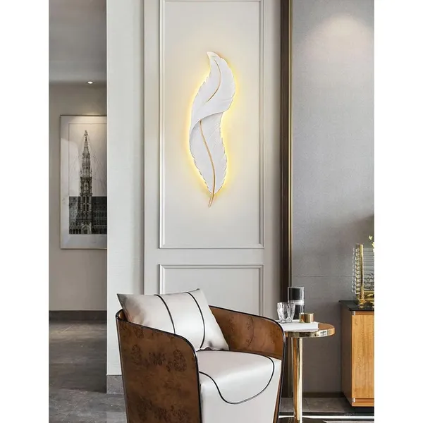 White_Metal_And_Glass_Led_Wall_Light_For_Home_And_Kitchen
