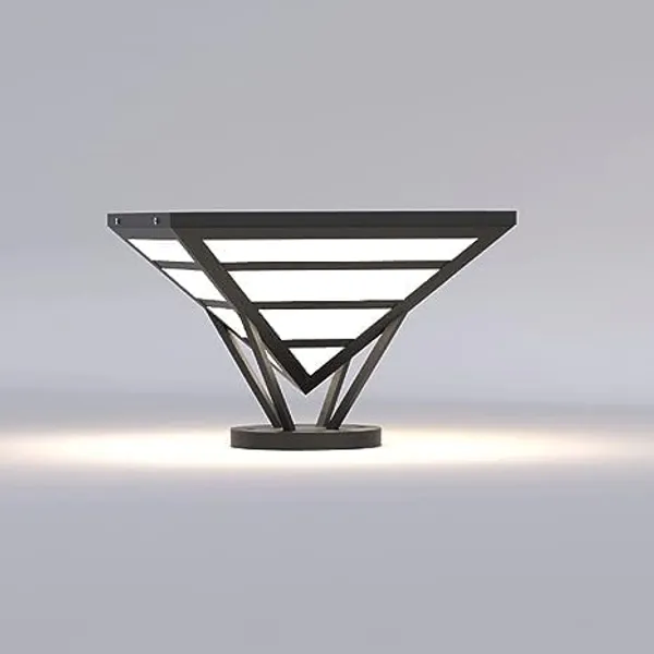 Grey_Metal_And_Glass_Outdoor_Gate_Light_For_Home_And_Kitchen
