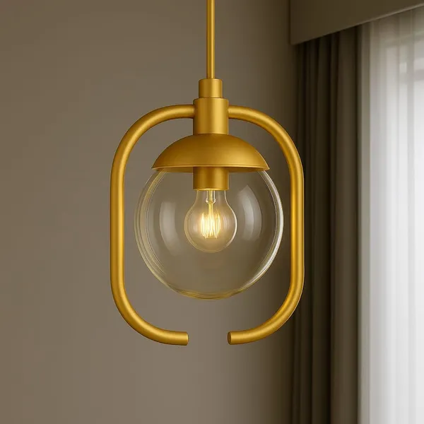 Gold_Metal_And_Glass_Pendant_Light_For_Home_And_Kitchen