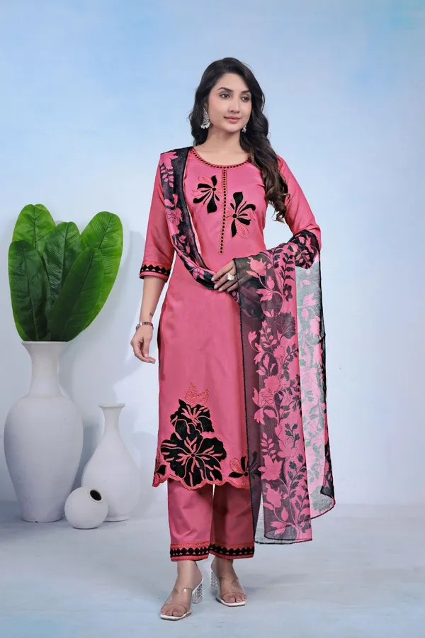 Pink_Rayon_Aari_Work_Kurta_Pant_Set_With_Digital_Dupatta_For_Women
