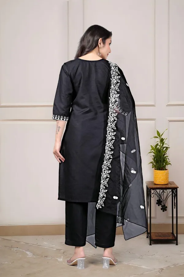Black_Rayon_Aari_Work_Kurta_Pant_Set_With_Dupatta_For_Women
