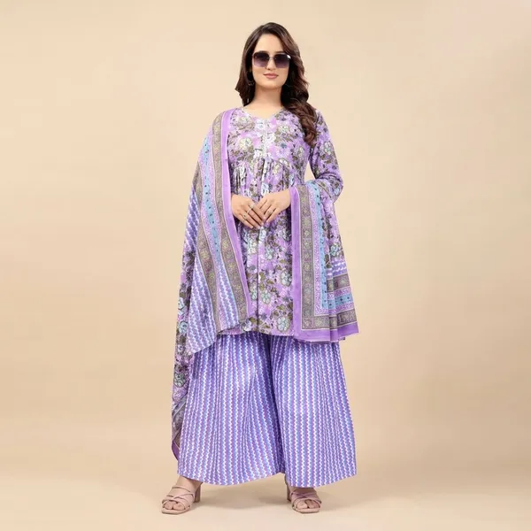 Purple_Sharara_Set_With_Dupatta_For_Women