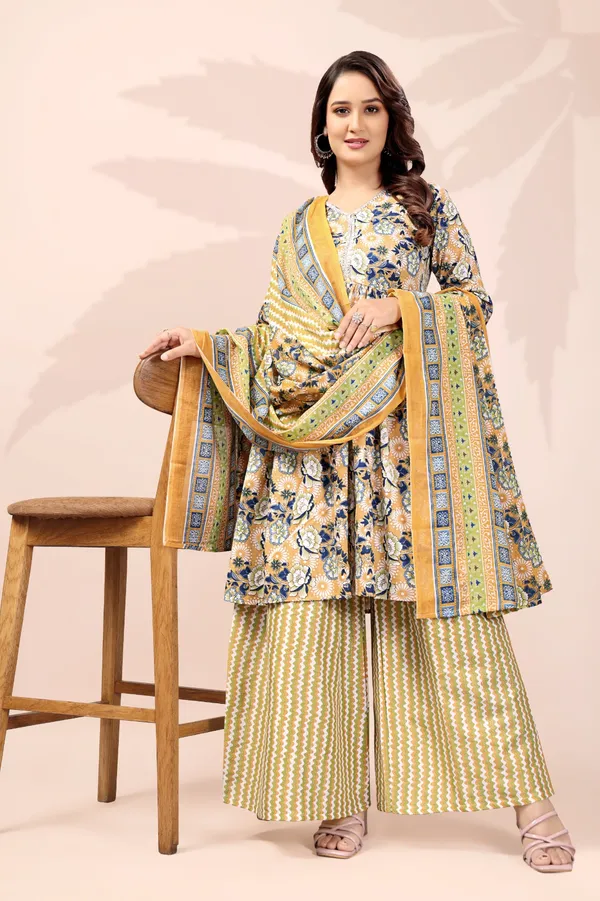 Yellow_Sharara_Set_With_Dupatta_For_Women