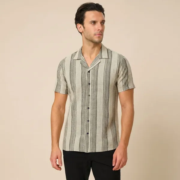 Grey_Cotton_Premium_Shirt_For_Men