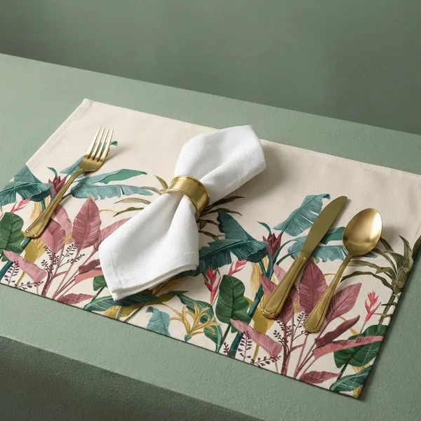 Multicolour_Dining_Table_Mats_Set_Of_6-_Elegant_&_Machine_Washable_Dining_Table_Mats_6_Pieces_-_Decorative_Accessories_For_Daily_Use_13X72_Inch