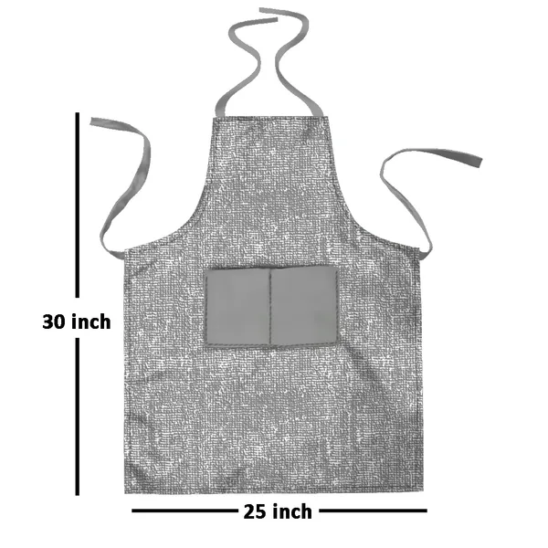 Grey_Polyester_Kitchen_Apron_With_Center_Pocket_|_Essential_Kitchen_Accessories_For_Women_And_Men_Grey