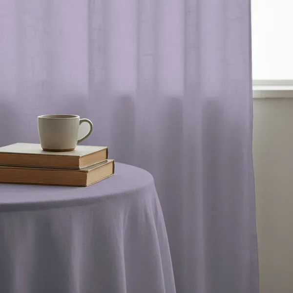 Lavender_Poly_Linen_Textured_Sheer_Curtains_7_Feet_Long_With_Rod_Pocket_|_Semi-Transparent_Curtains_For_Home_Decor