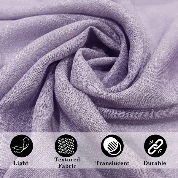 Lavender_Poly_Linen_Textured_Sheer_Curtains_7_Feet_Long_With_Rod_Pocket_|_Semi-Transparent_Curtains_For_Home_Decor